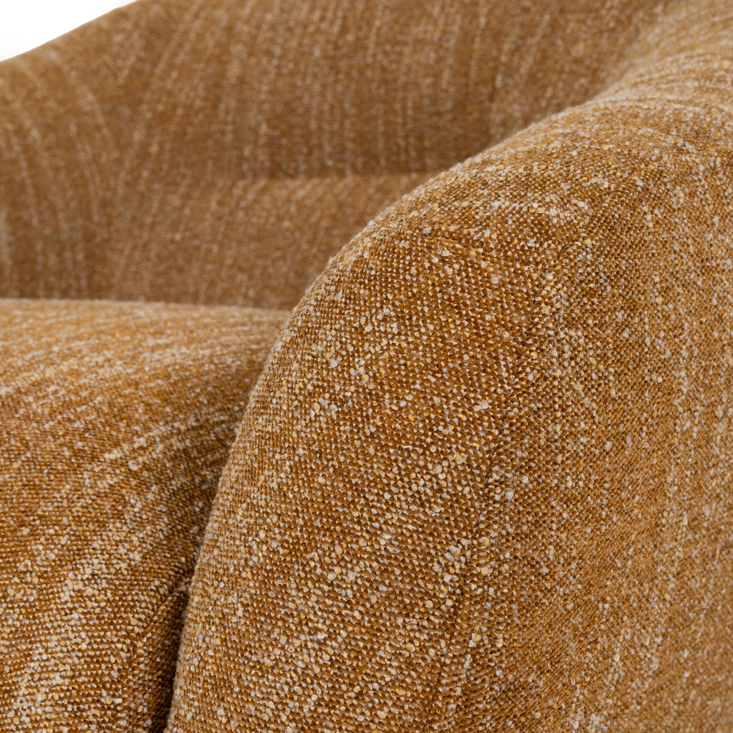 Arlo Swivel Armchair - Ginger Brown