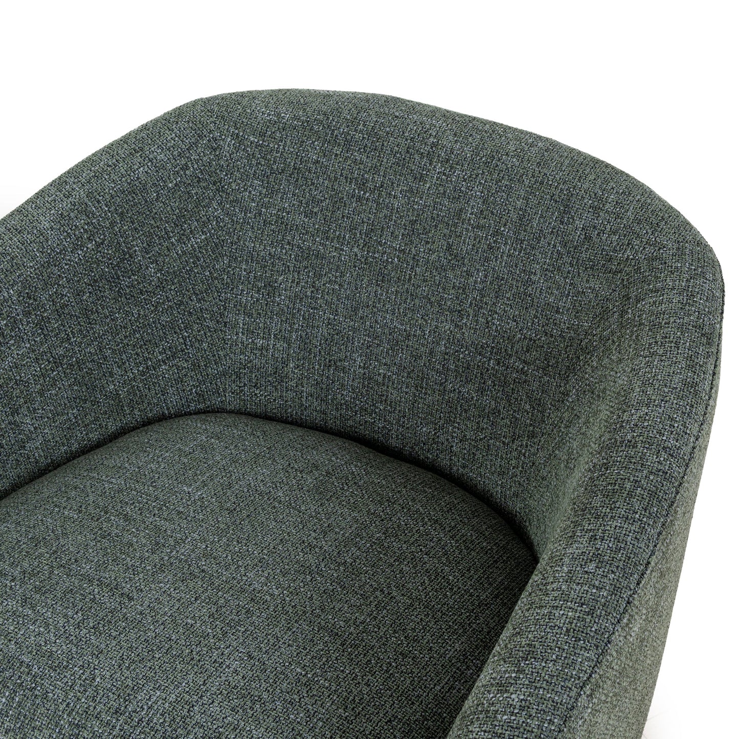 Camden Swivel Armchair - Moss Green