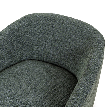 Camden Swivel Armchair - Moss Green