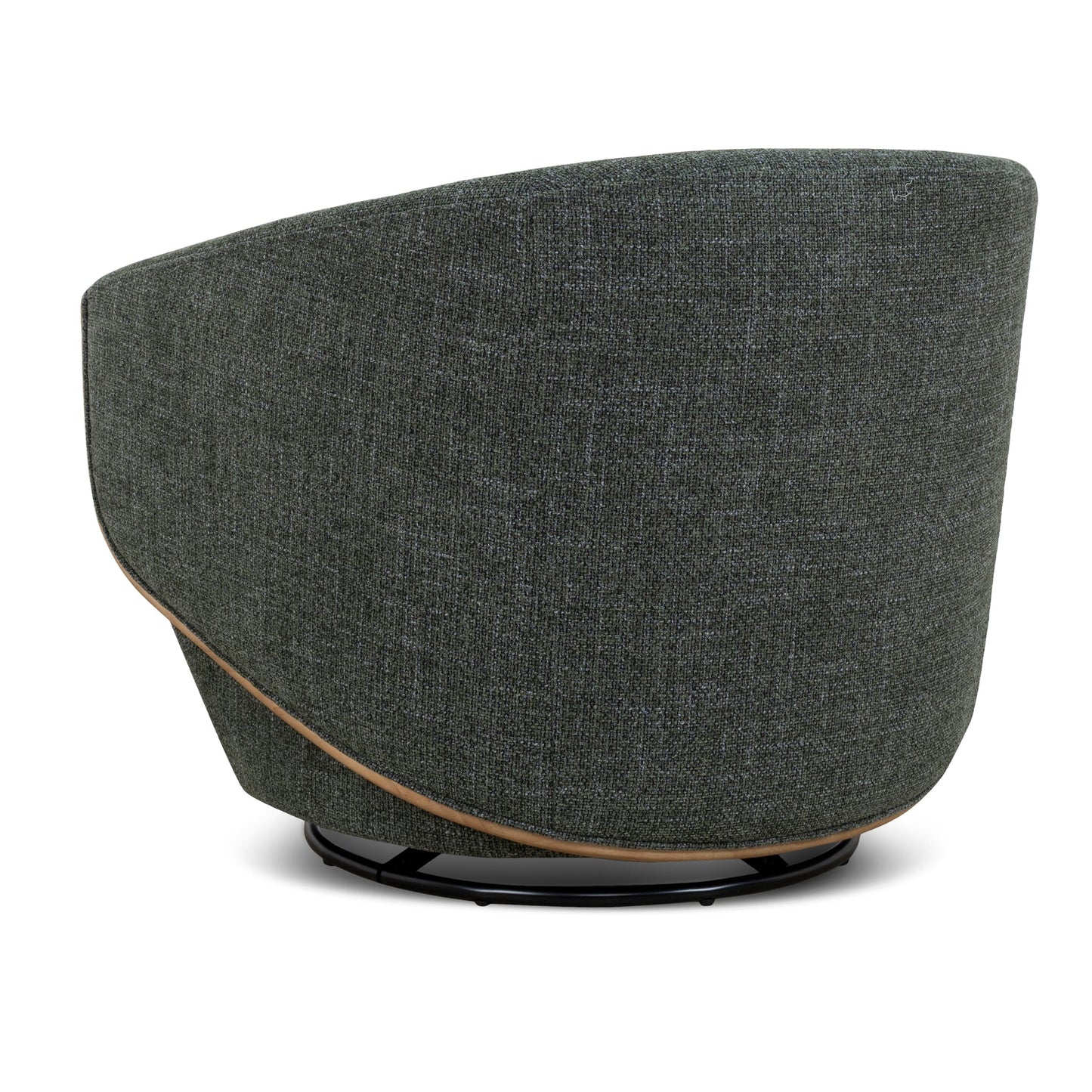 Camden Swivel Armchair - Moss Green