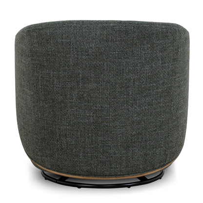 Camden Swivel Armchair - Moss Green