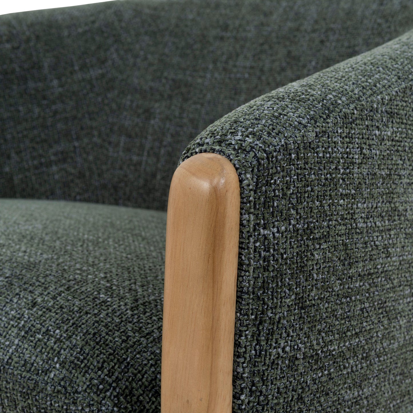 Camden Swivel Armchair - Moss Green