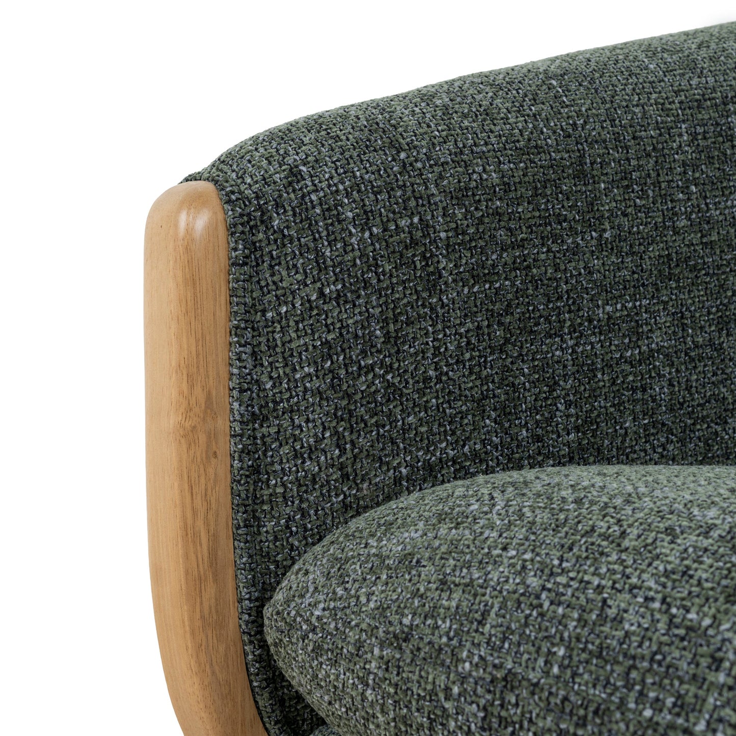 Camden Swivel Armchair - Moss Green