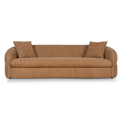 Aria 3 Seater Sofa - Ginger Brown