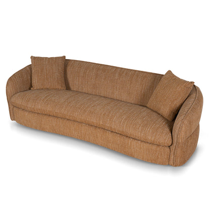 Aria 3 Seater Sofa - Ginger Brown