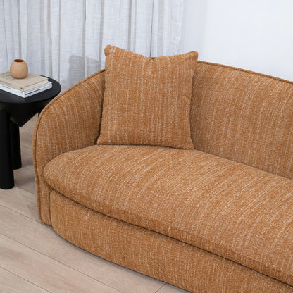 Aria 3 Seater Sofa - Ginger Brown