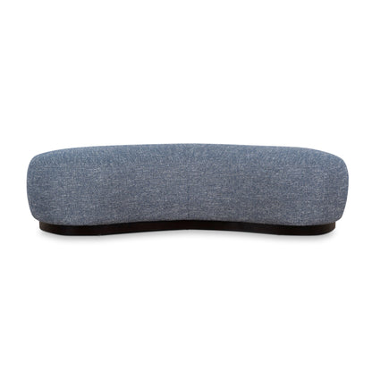 Aldona 1.8m Long Ottoman - Prussian Blue