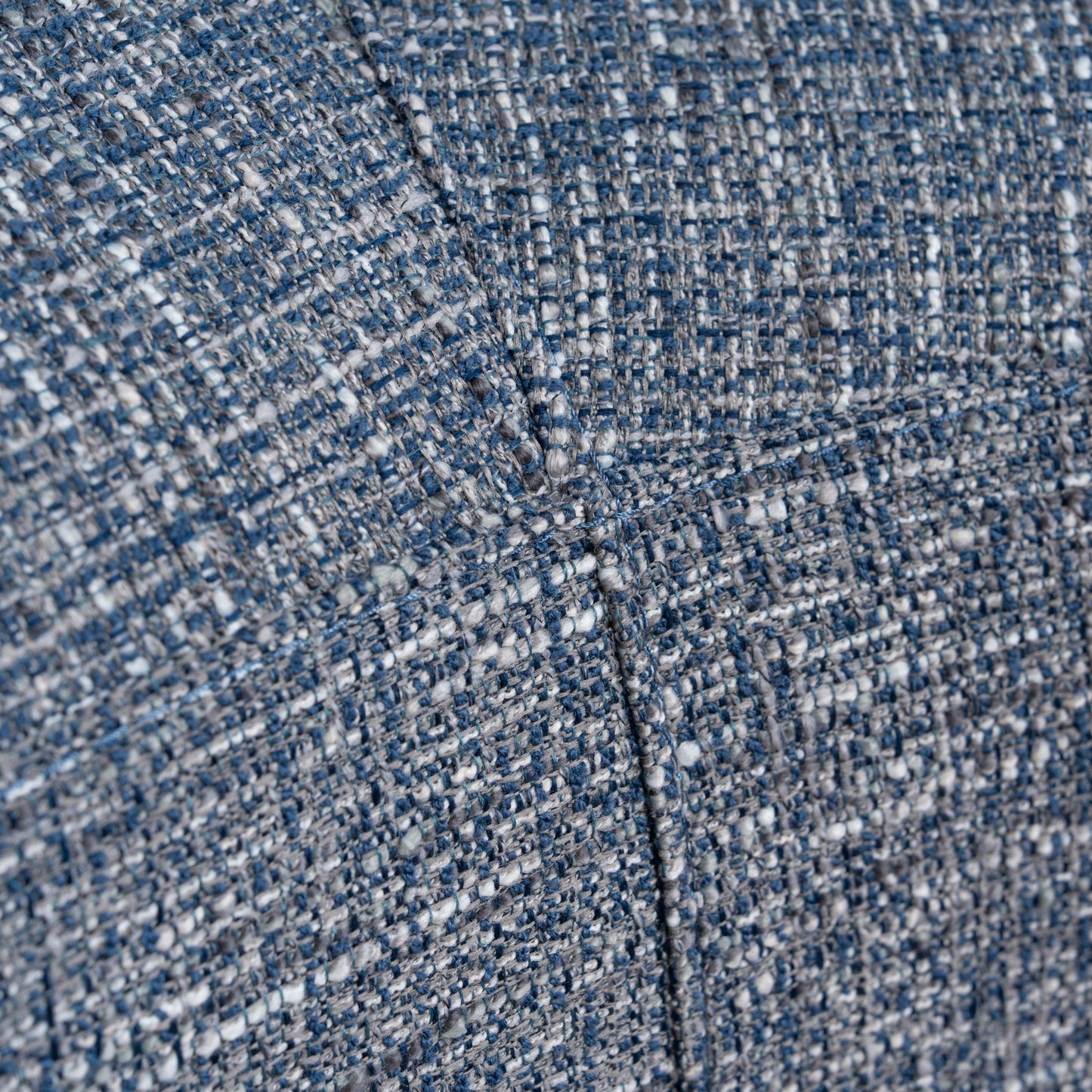 Aldona 1.8m Long Ottoman - Prussian Blue