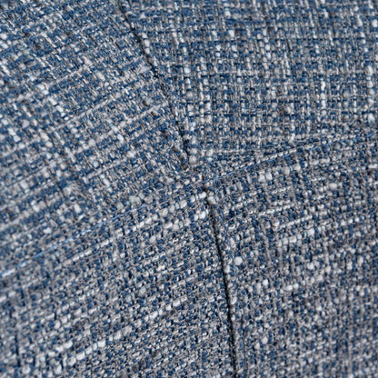 Aldona 1.8m Long Ottoman - Prussian Blue