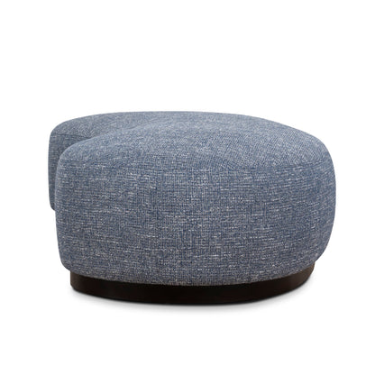 Aldona 1.8m Long Ottoman - Prussian Blue