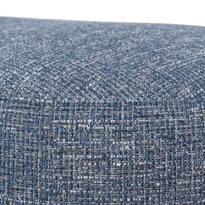 Aldona 1.8m Long Ottoman - Prussian Blue