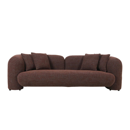 Berg 3 Seater Sofa - Moss Brown