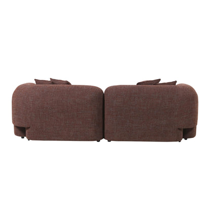 Berg 3 Seater Sofa - Moss Brown