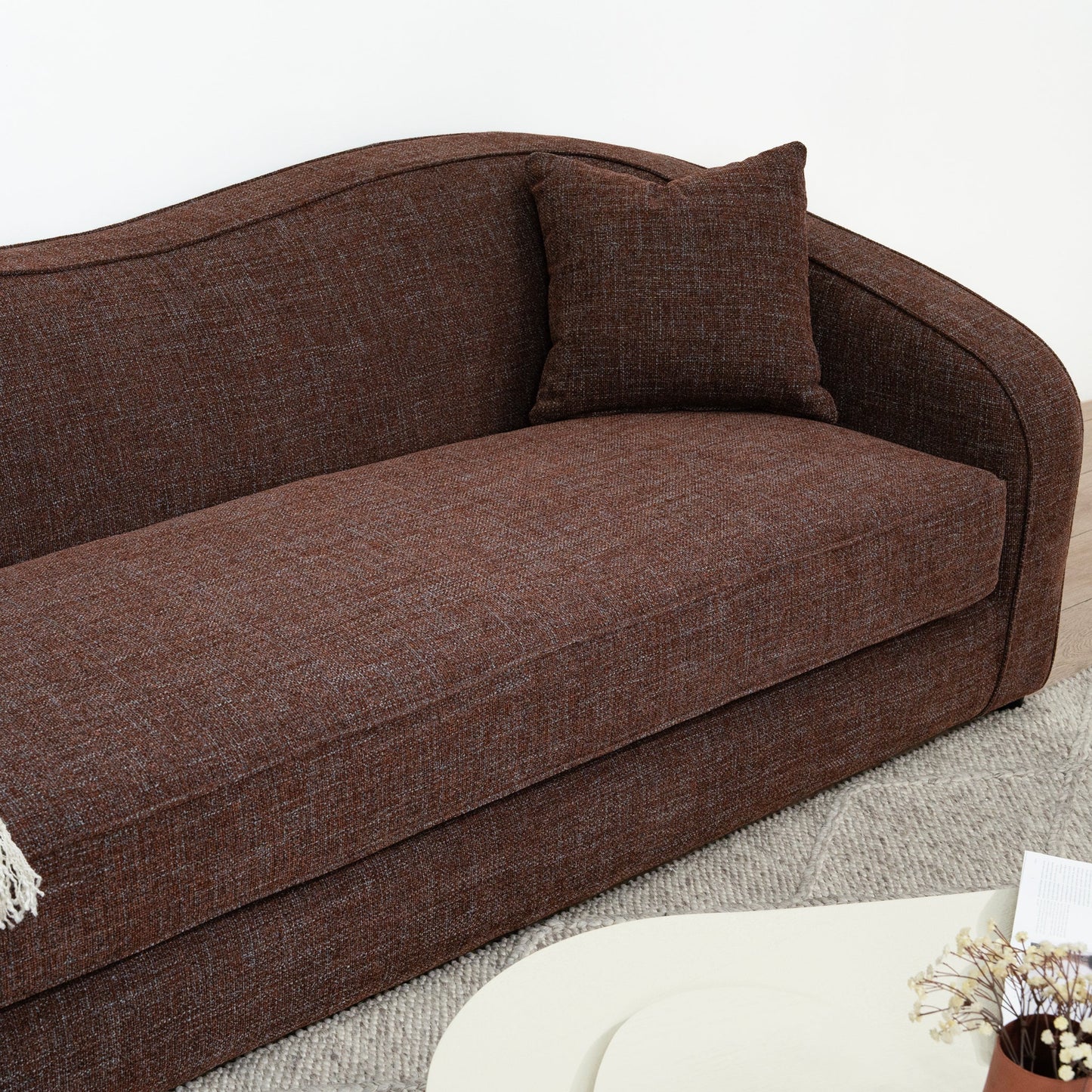 Brunora 3 Seater Sofa - Moss Brown