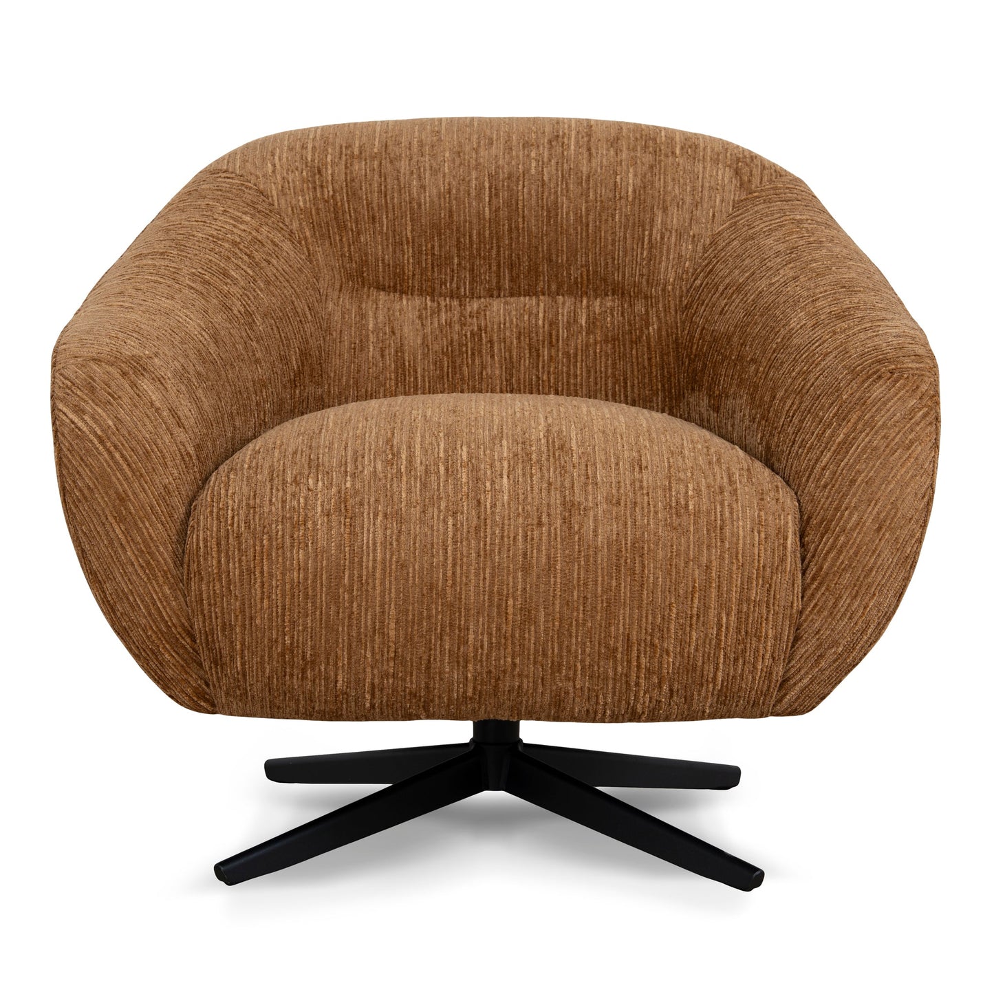 Arlo Swivel Armchair - Honey Gold