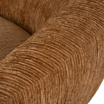 Arlo Swivel Armchair - Honey Gold