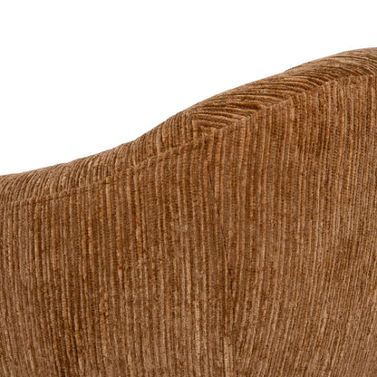 Arlo Swivel Armchair - Honey Gold