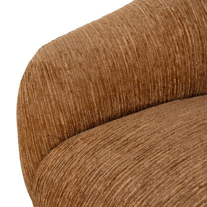 Arlo Swivel Armchair - Honey Gold