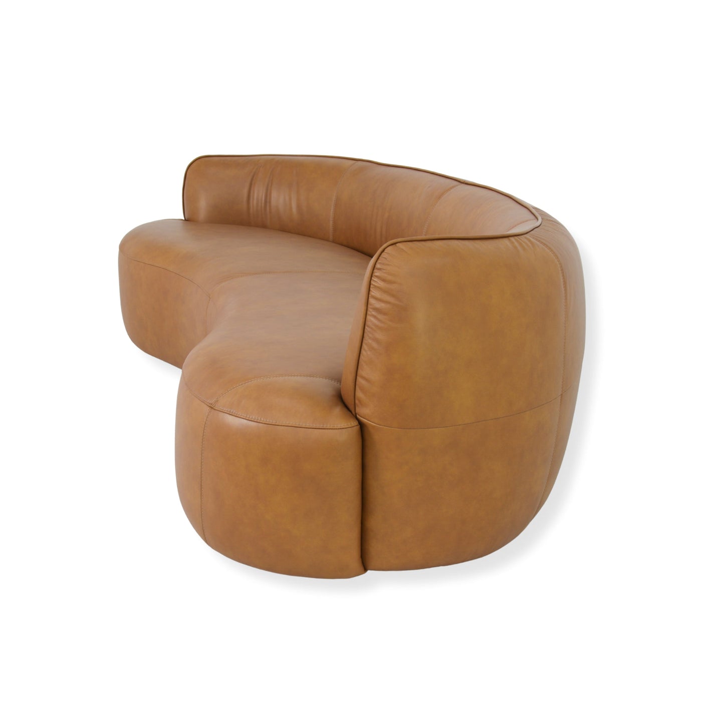 Arcova 3 Seater Sofa - Amber Tan Leather