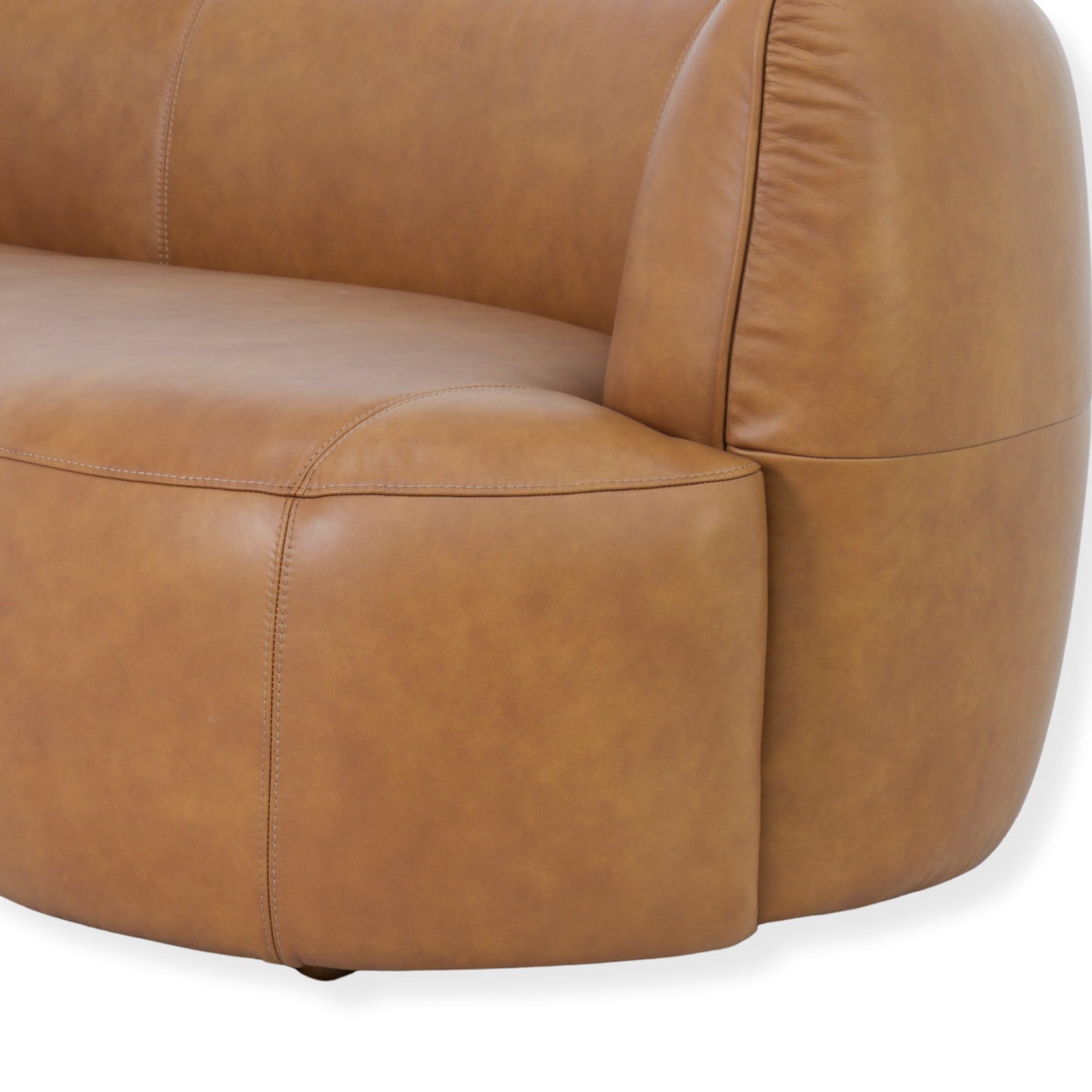 Arcova 3 Seater Sofa - Amber Tan Leather