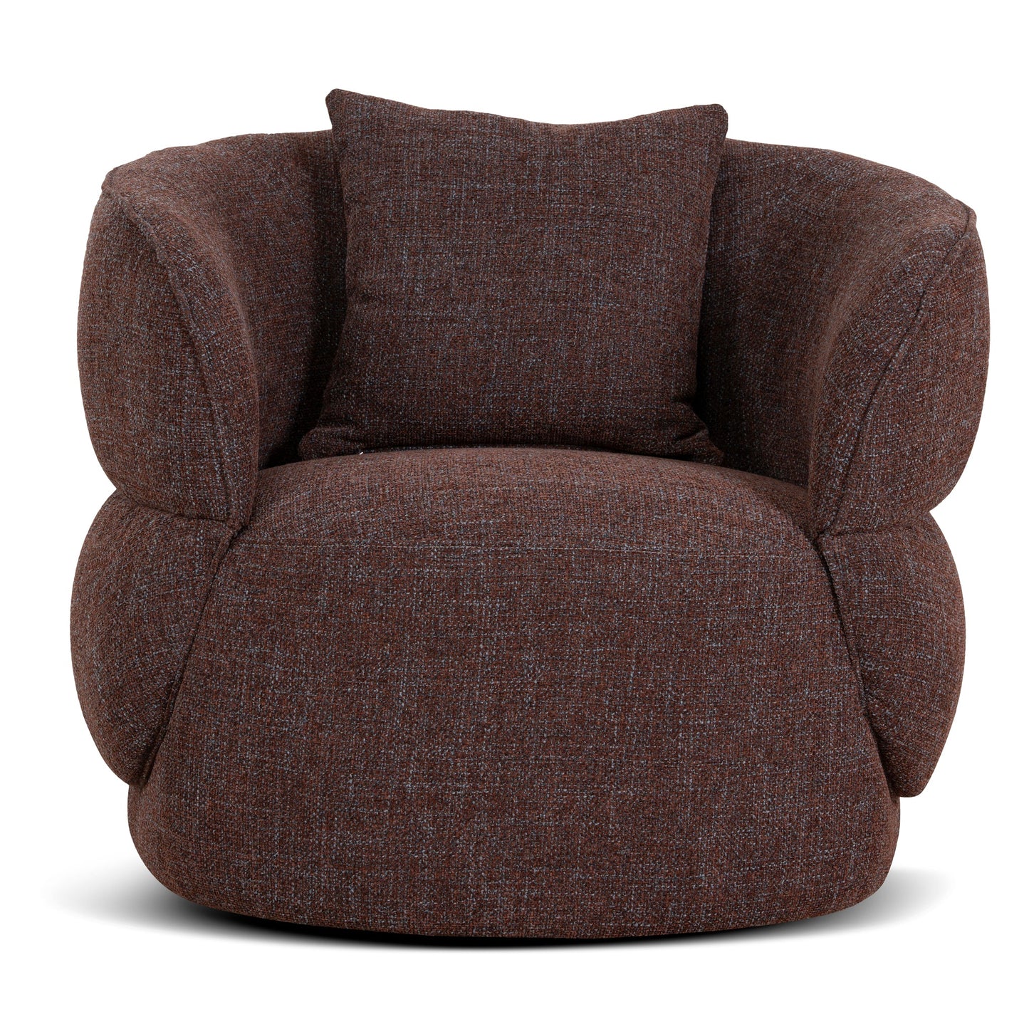 Arima Swivel Armchair - Moss Brown