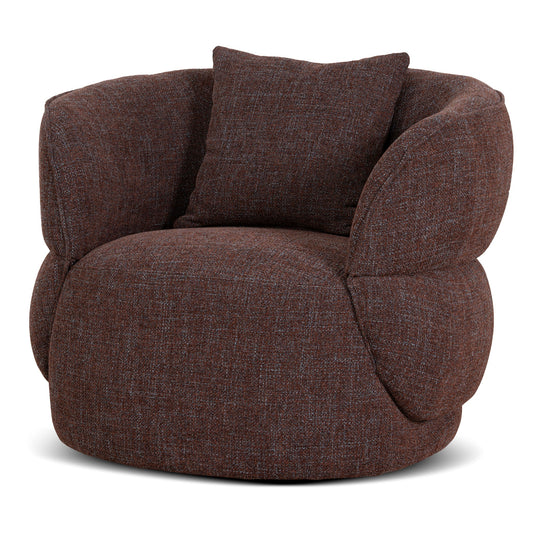 Arima Swivel Armchair - Moss Brown