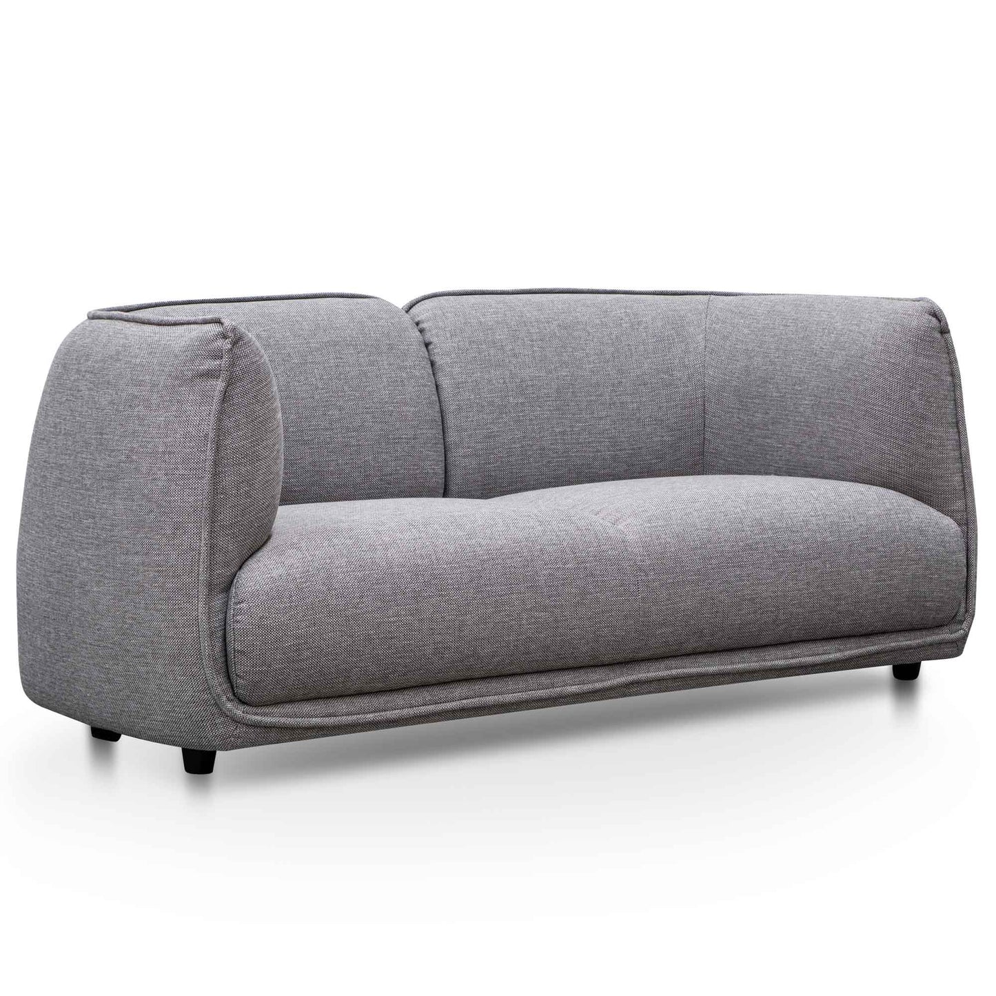 Chapman 2 Seater Fabric Sofa- Graphite Grey