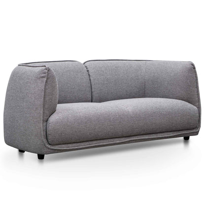 Chapman 2 Seater Fabric Sofa- Graphite Grey
