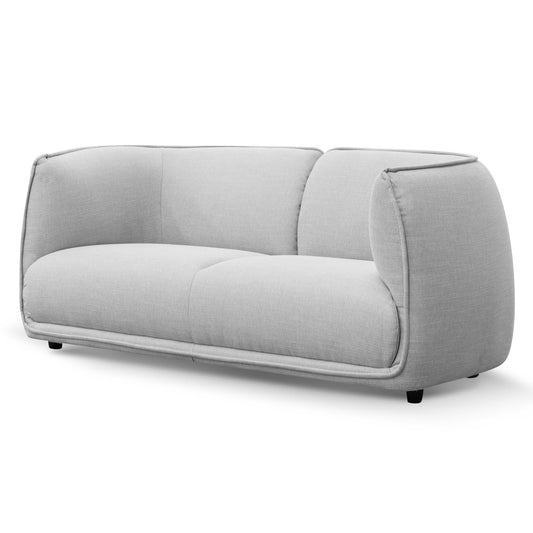 Chapman 2 Seater Fabric Sofa - Light Texture Grey