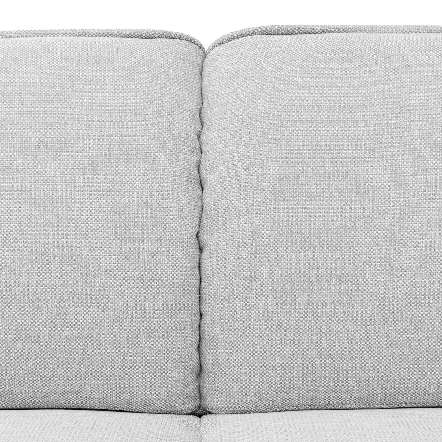 Chapman 2 Seater Fabric Sofa - Light Texture Grey