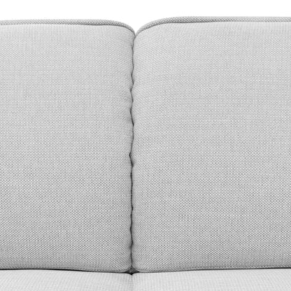 Chapman 2 Seater Fabric Sofa - Light Texture Grey
