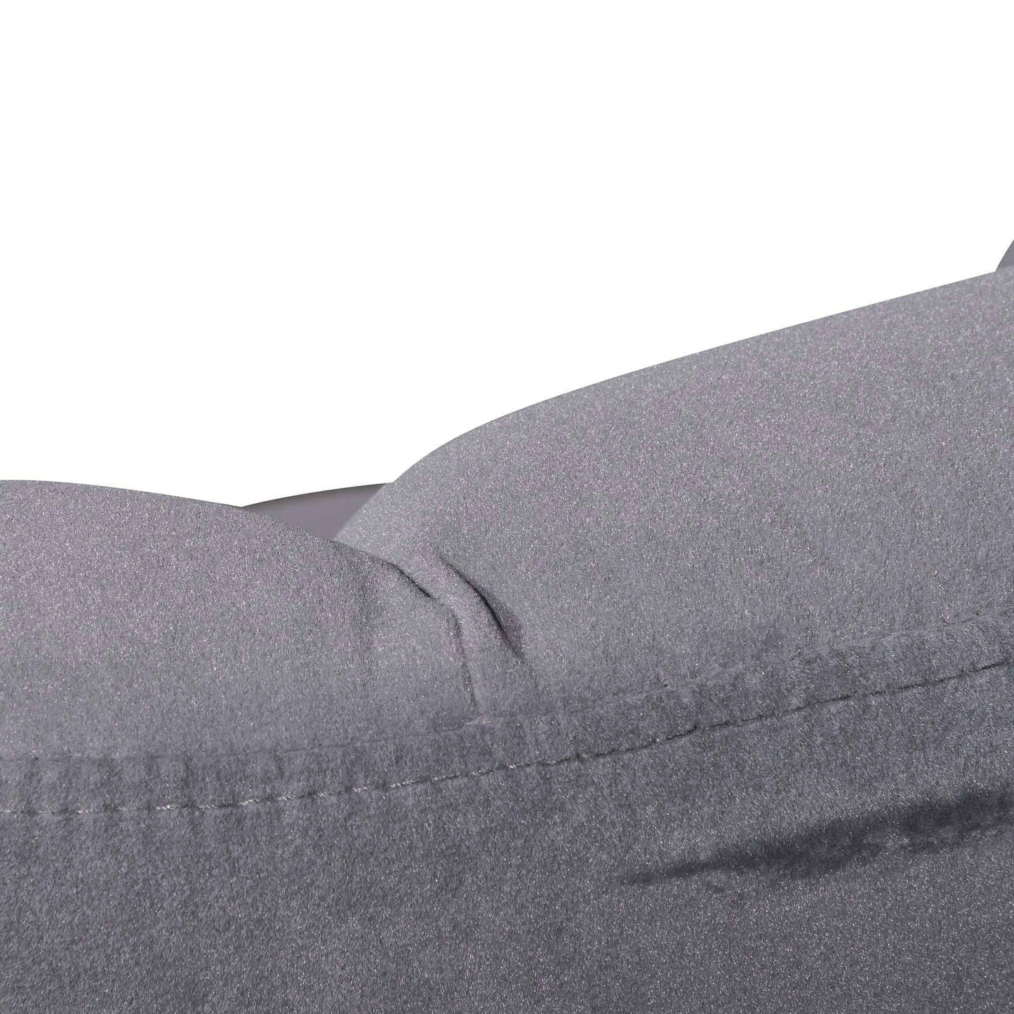 Collier Visitor Chair - Dark Grey Velvet with Black Legs