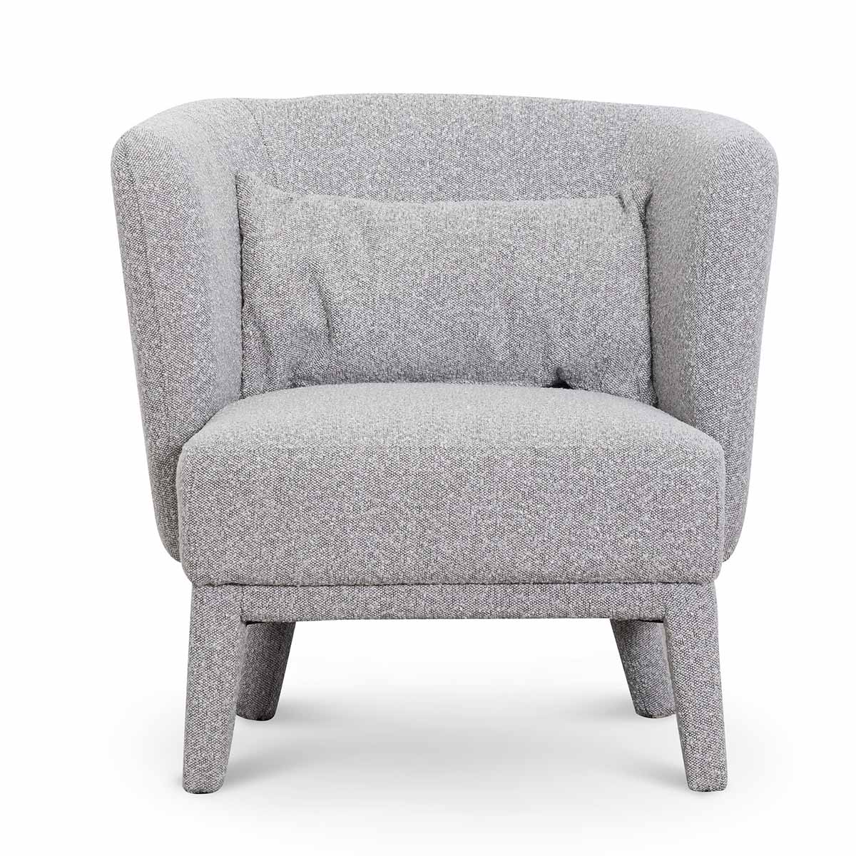 Daley Armchair - Ash Grey Boucle