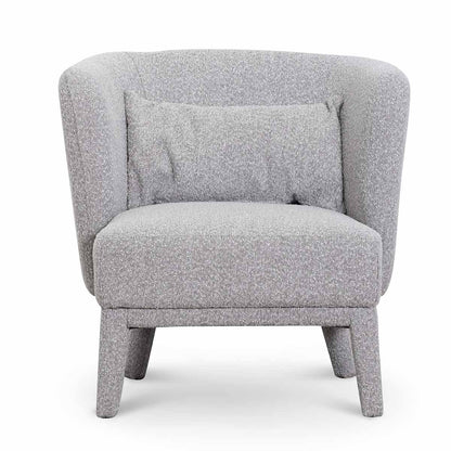 Daley Armchair - Ash Grey Boucle