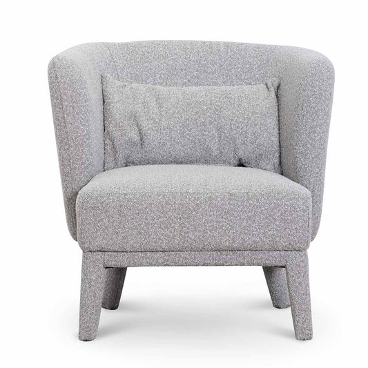 Daley Armchair - Ash Grey Boucle