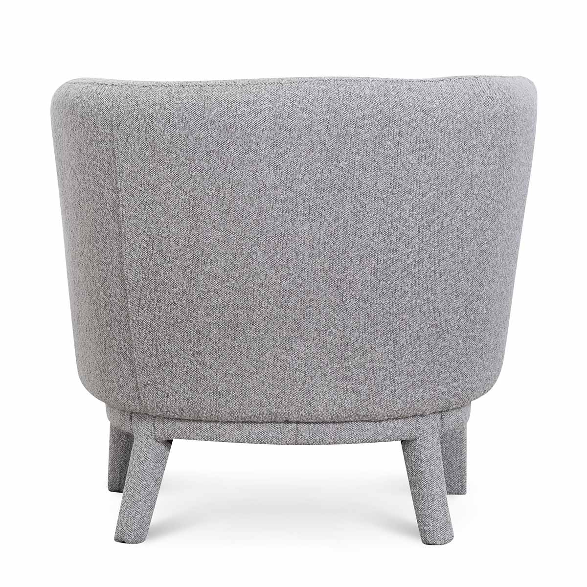 Daley Armchair - Ash Grey Boucle