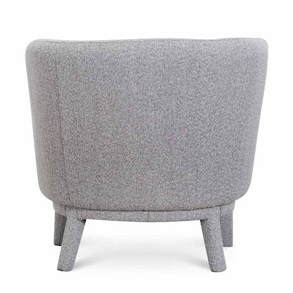Daley Armchair - Ash Grey Boucle