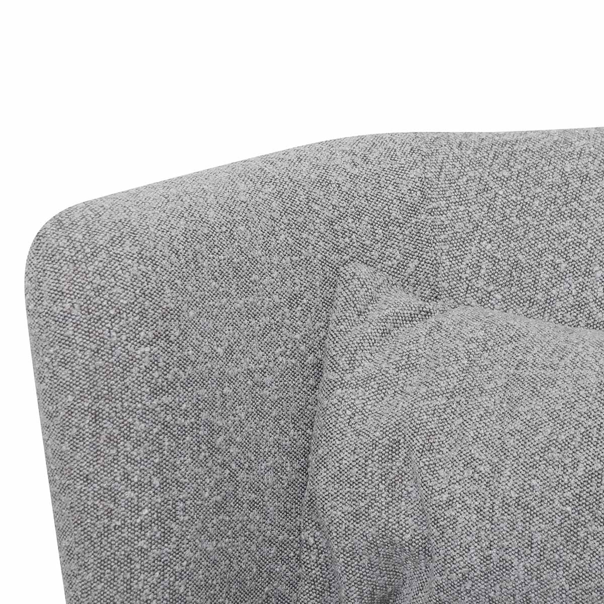 Daley Armchair - Ash Grey Boucle