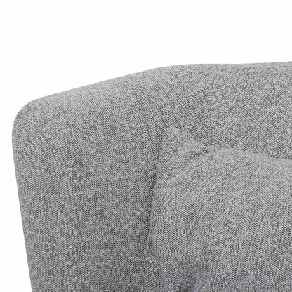 Daley Armchair - Ash Grey Boucle