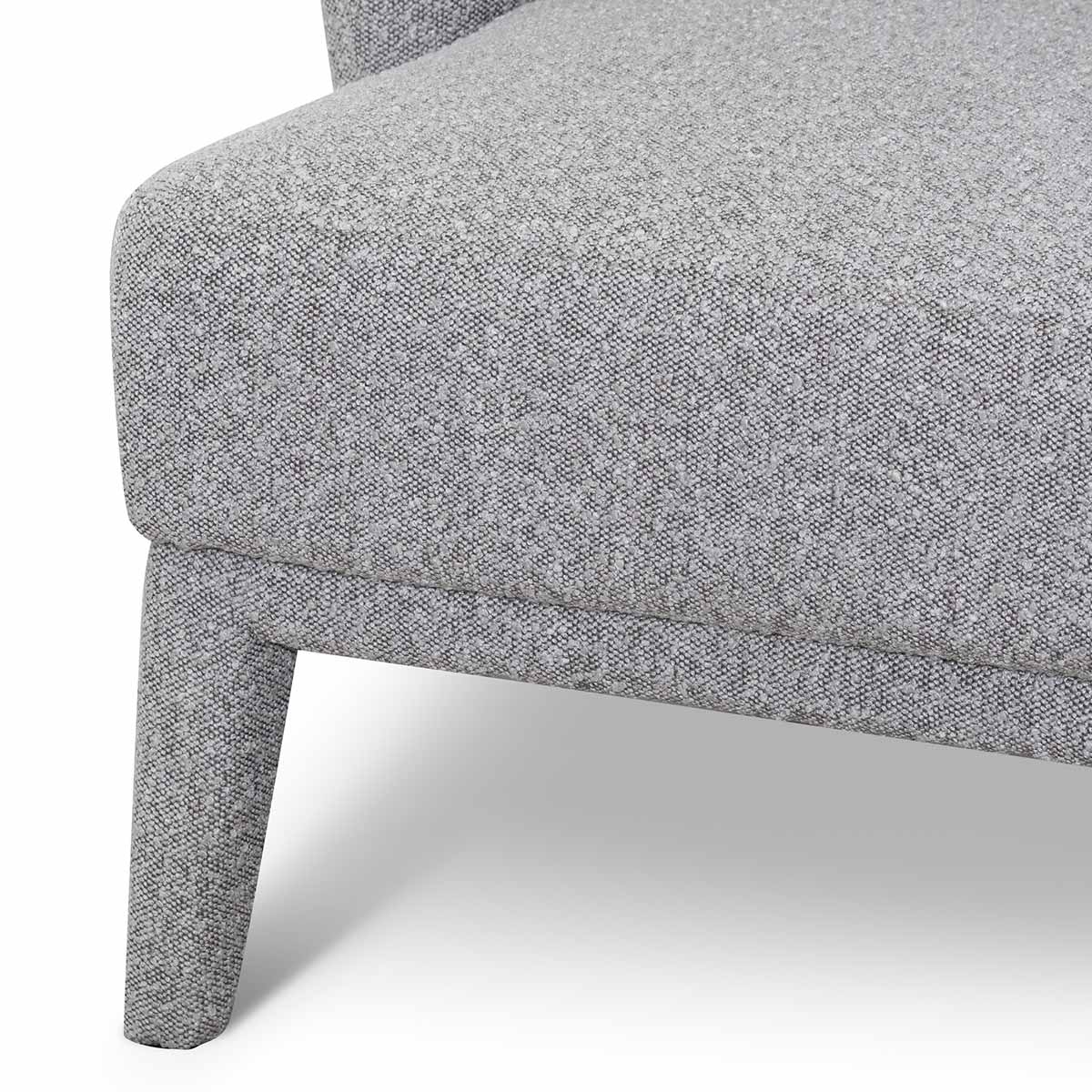 Daley Armchair - Ash Grey Boucle