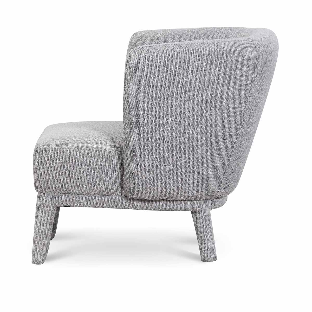 Daley Armchair - Ash Grey Boucle