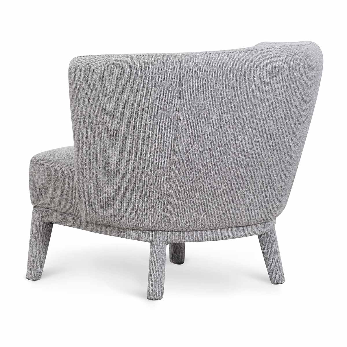 Daley Armchair - Ash Grey Boucle