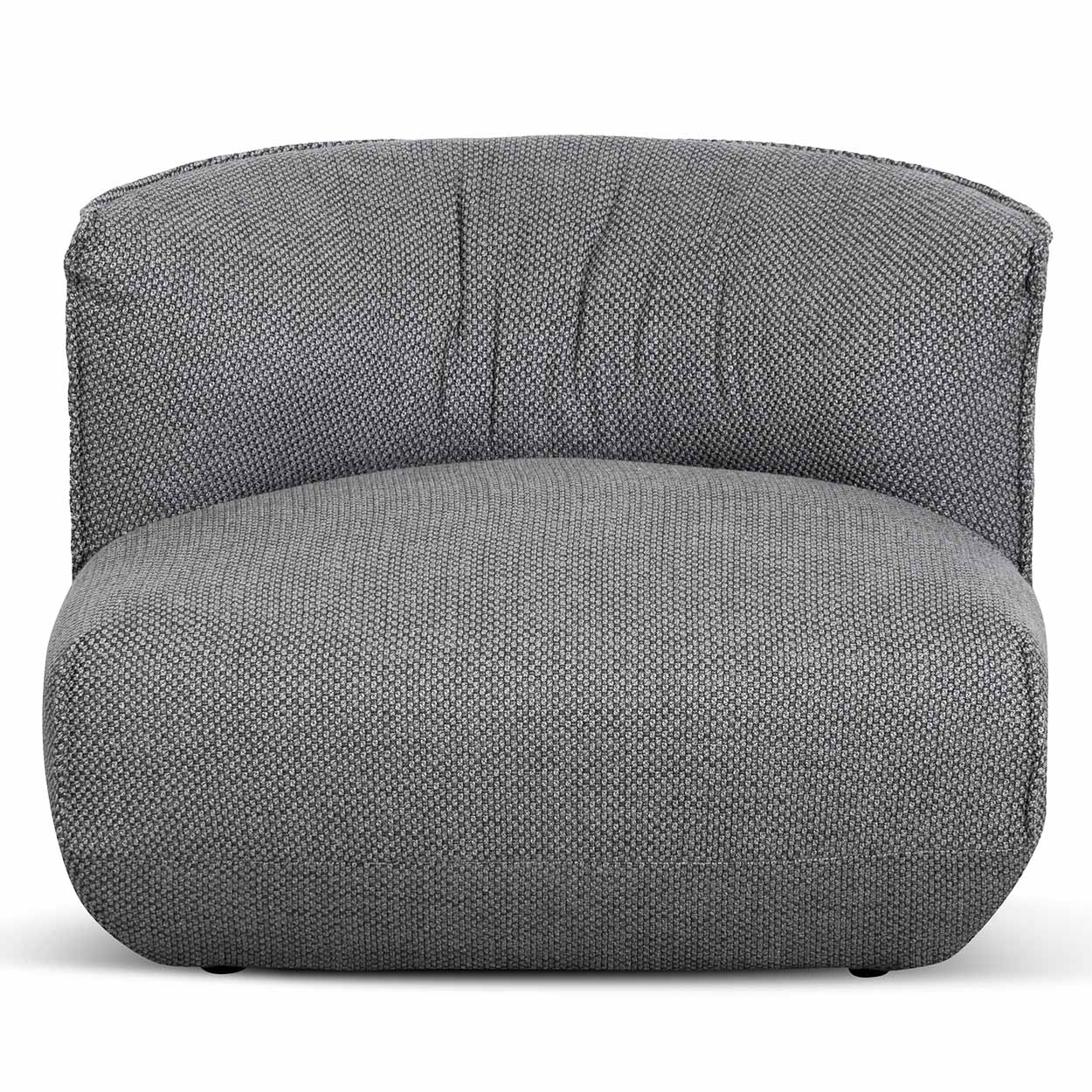 Alita Fabric Lounge Chair - Noble Grey