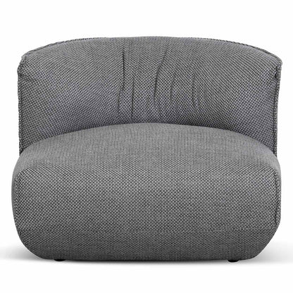 Alita Fabric Lounge Chair - Noble Grey