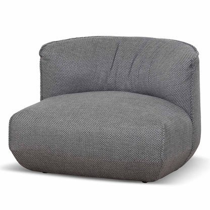 Alita Fabric Lounge Chair - Noble Grey