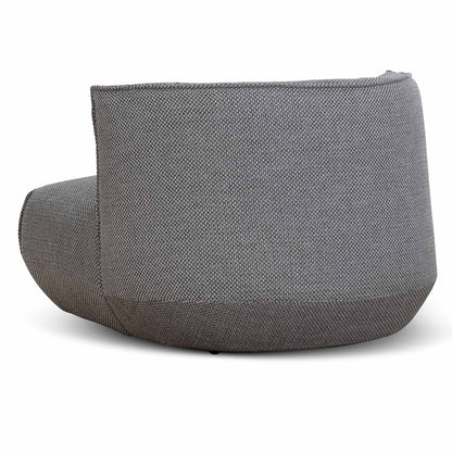 Alita Fabric Lounge Chair - Noble Grey