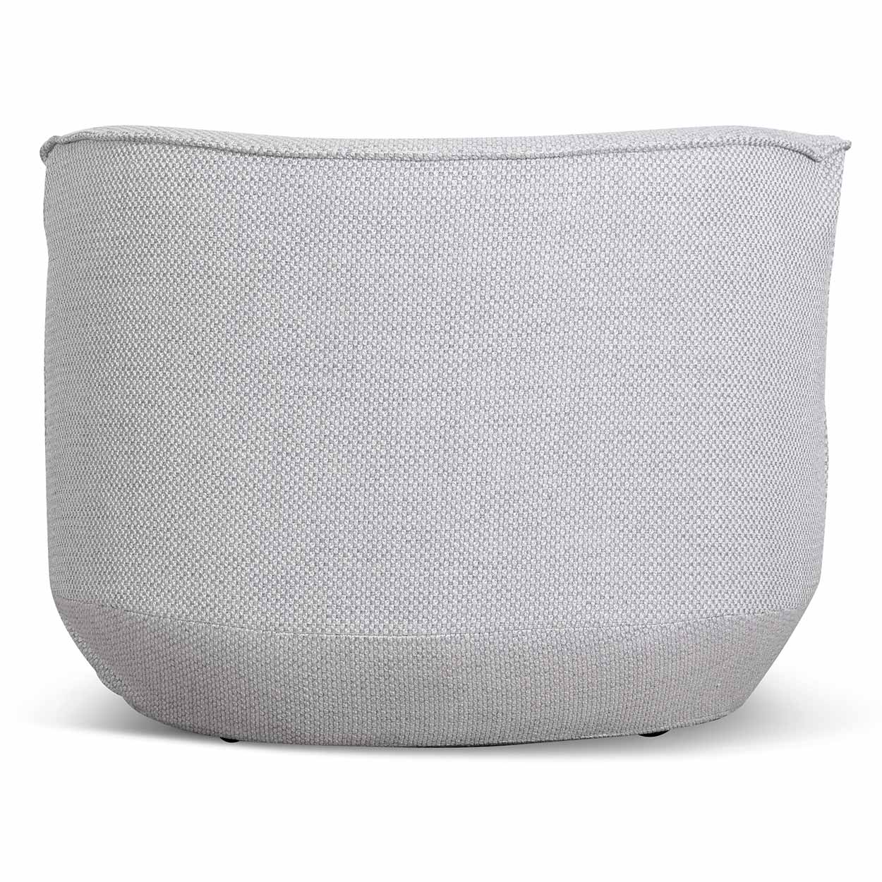 Alita Fabric Lounge Chair - Passive Grey