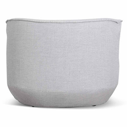 Alita Fabric Lounge Chair - Passive Grey