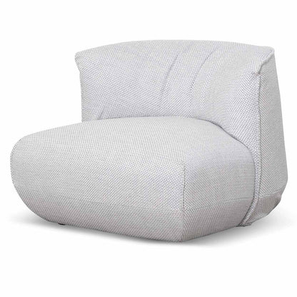 Alita Fabric Lounge Chair - Passive Grey