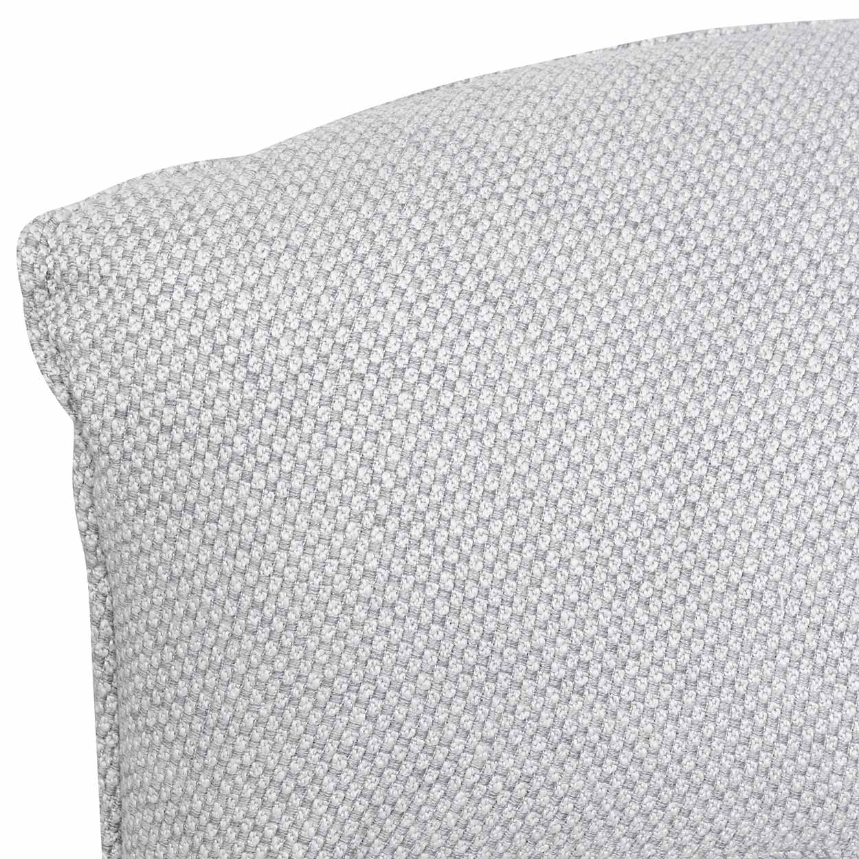 Alita Fabric Lounge Chair - Passive Grey